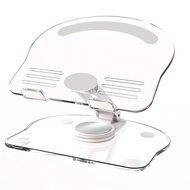 Stand Holder Akrilik Dudukan Holder Tablet Phone Ipad Putar Meja Kasir