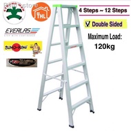 ❏✶Everlas / Strong Man Sumo King TD Double Sided Aluminium Ladder