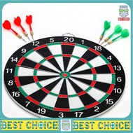 Papan dart ATP Fitness 18 Inch Dart Board Professional & Leisure Flocking Dart Board
