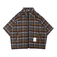 KEMEJA FLANNEL BOXY SHIRT | BOXY BOXY BOXY | BILLIONSTARS | SHERLY | UNISEX UNISEX