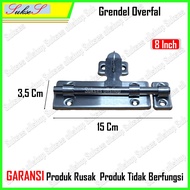 Grendel Slot Jendela Pintu Overfal Gerendel Selot Stainless Steel Overpal Tebal