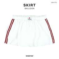 Nineties Design : Sport Club กระโปรงสั้นทรงบอลลูน รุ่น Balloon ให้ลุคที่น่ารักและดูมีวอลลุ่ม กระโปรง
