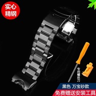 นาฬิกาข้อมือสายเหล็กสแตนเลสสำหรับ G-SHOCK Casio ผู้ชายราชาโคลนใหญ่ดัดแปลง GWG-1000 GB/GG GWG/GSG100ก