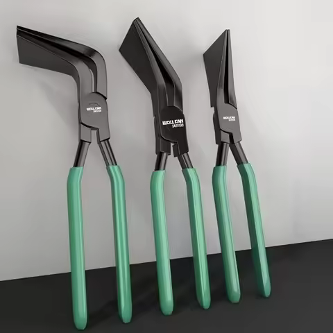 Bending Pliers Metal Sheet Bending Pliers Manual Sheet Clamp Seamer Seaming Pliers Straight Jaw 45° 