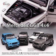 Iscale 1: 18 Benz G63 4X4 AMG Alloy Full Open Car Model Collection Gift Giving