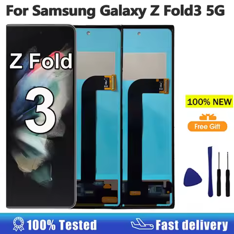 100% Tested For Samsung Galaxy Z Fold3 5G LCD Display Touch Screen Digitizer Assembly For Samsung Ga