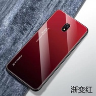 [ส่งจากไทย] Case Xiaomi Redmi 8A เคสเสี่ยวมี่ เรดมี8A เคสกระจกสองสี เคสกระจกไล่สี ขอบนิ่ม TPU CASE เคส Redmi8A เคสกันกระแทก
