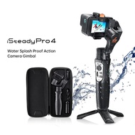 Hohem iSteady Pro4 IPX4 Splash-proof Gimbal for GoPro DJI OSMO Insta360 Action Cameras Professional 