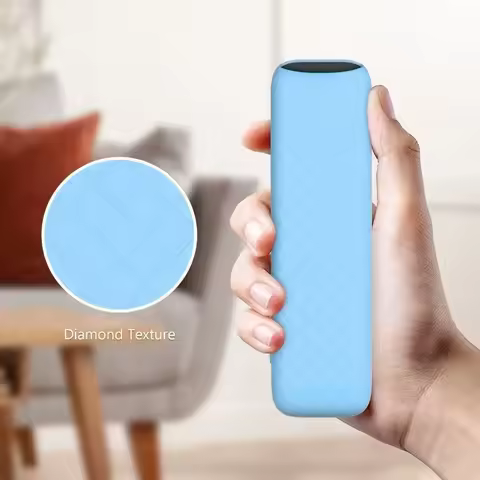 Silicone Protective Case with Lanyard Protector Soft Shell Shockproof Remote Controller Cover for on