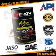 EXN 4T Motion Molytech Engine Enjin Oil Minyak hitam Motor Motorcycle Synthetic Ester Y15/LC135/SRL/