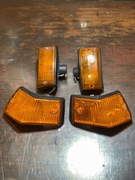 Sen Original Triom Untuk Vespa Px/Excel Px Series Warna. Orange Nos