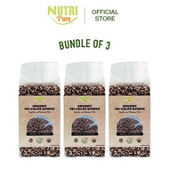 Nutri Pure Organic Tri Color Quinoa Premium Imported Grade 500g | 有机三色藜麦 *Imported from Bolivia