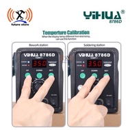 YIHUA 8786D Solder Uap / Blower / Rework Station 2 in 1 Original