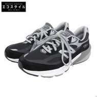 New Balance V6 Low-Top Sneakers, Men's, Black, Size 26.5cm, M990BK6, 8 1/2 (US)