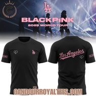 LA Dodg*ers x Blackpink 2025 Deadline World Tour 3D Shirt