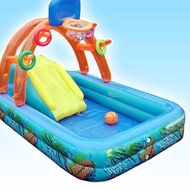Multifunctional Padding Pool Children's Swimming Pool Family Inflatable Swimming Pool with Slide