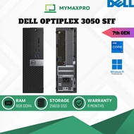 PC i7 Dell Optiplex 3050 SFF Intel Core (7th Gen) / 8GB RAM / 256GB SSD / Win 11 Pro (Refurbished PC