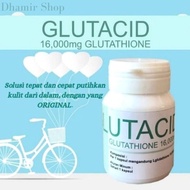 (Terbuat Dari Colagen) GLUTACID 16000 mg 30 Kapsul Ori BPOM | GLUTACID PEMUTIH AMPUH