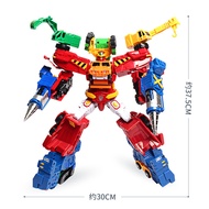 new 6 IN 1 Hyper Builoion Carbot Transformation Robot Toys Action Figures Deformation Engineering Ca