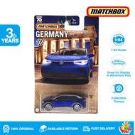 Matchbox Volkswagen EV4 Blue - Germany Blue