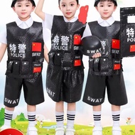 9.15 Environmentally Friendly Handmade SWAT Clothes Kindergarten Creative diy