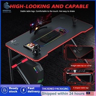140/120CM Gaming Table Upgrade Carbon Matt Anti-Scratch PC Table Study Table Meja Belajar Meja Pc me