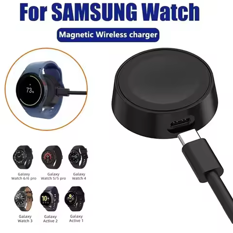 Watch Charging Cable Portable Wireless Charger For Samsung Galaxy Watch 7 6 5 4 3 Fast Charging Dock
