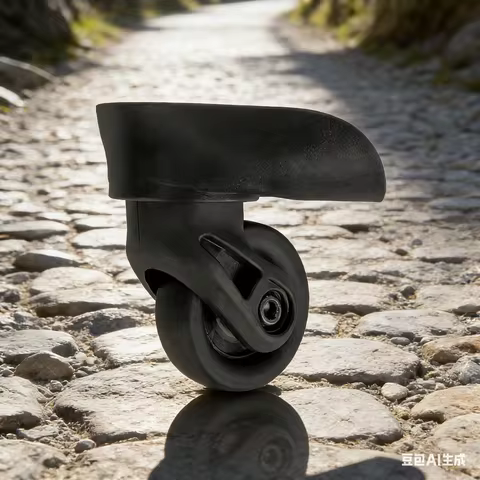 For American Tourister 85A Silent Wear-Resistant Multi-Directional Wheels 360-Degree Smooth Rotation