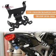 【Chuangtfx03】Motorcycle License Plate Holder Frame with LED Light for CB125R CB150R CB250R CB300R 20