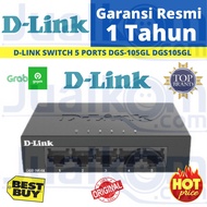 D-LINK SWITCH 5 PORTS DGS-105GL Gigabit Official