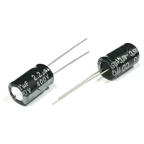 400V2.2UF 8x12mm 400v 2.2uf Aluminum Electrolytic Capacitor 2.2uf400v 400v2.2mf 2.2mf400v 400v2.2MFD