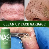 Green Tea Mask stick Original korea clay mask Blackheads Remover Deep cleaning oil control Acne Shrink Pore Mask moistur
