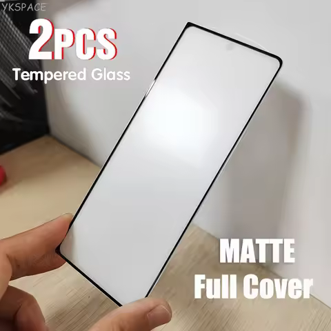 2Pcs Matte External 9H Tempered Glass For Samsung Galaxy Z Fold 7 SE 6 5 4 3 2 W25 W24 W23 W22 Anti 