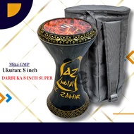 Darbuka Calty Size 8 inch Darbuk Aluminum Cast Dumbuk Tumbuk Hadroh Instrument Rebana Traditional Mu