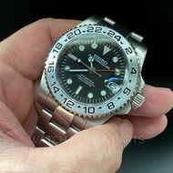 WMNP Seiko Mod Custom NH34 Steel Bezel True GMT Jalan Bro.! 40mm