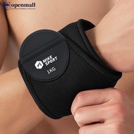 【OMALL】 1Pair 1KG Training Weighted Sandbags for Wrist and Ankle Low-Profile Design Outdoor Running 