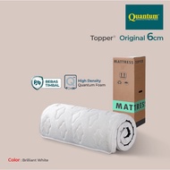 ORIGINAL Quantum Mattress Topper 6 CM THICK 90 100 120 140 160 180 200x200 Cm Mattress Topper
