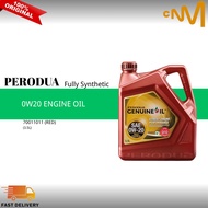 70011011 (RED) PERODUA 0W20 FULLY-SYNTHETIC Engine Oil 3.5