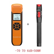 2 in 1 10/50MW Visual Fault Locator Red Light Pen with -70 to 10 -50 to 26dBm Fiber Optic Power Mete
