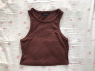 shein brown tank