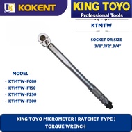 KING TOYO MICROMETER [ RATCHET TYPE ]  TORQUE WRENCH