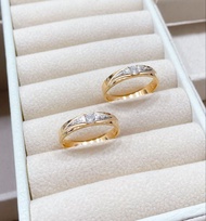 Cincin emas 700 & 750 WEDDING / COUPLE Ring berat 1 - 3 gram an