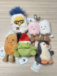 特價‼️Jellycat 絕版/退休款 韓國首爾限定 科學家雞蛋 太空蛋 棉花糖 茄汁豆 聖誕青蛙 花生企鵝 毛絨公仔 Amuseables Boiled Egg Scientist Pair of 
