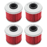 1/2/4pcs Cyleto Oil Filter For HM Moto 250 290 300 450 490 500 CRM-X CRE-X CRE-F R CRM-F X CRM-F R C