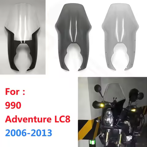For KM990 KM 990 Adventure LC8 2006 2007 2008 2009 2010 2011 2012 2013 Touring Windshield Windscreen