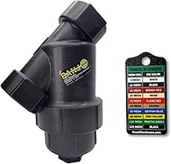 Genuine Banjo LS050-20 1/2" x 1/2" Y Line Strainer 20 Mesh with Bonus Mesh Screen Chart Keychain