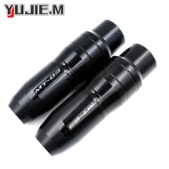 For MT-03 MT03 MT 03 Motorcycle Accessories CNC Frame Crash Pads Exhaust Sliders Crash Protector Wit