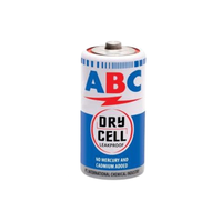Batu Baterai ABC Biru R14 Tanggung R 14 Sedang C Battery 1 pcs SATUAN