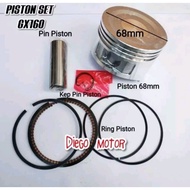 MESIN GX160 PISTON COMPLETE SEHER PLUS ENGINERing SET Ring
