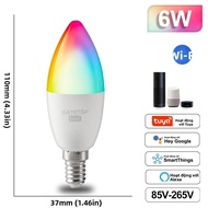 RGB Thông Minh Bóng Đèn LED Âm Trần Tuya Gu10 C37 A60 T37 E14 E27 B22 Wifi Đèn Ma Thuật Hoạt Động Vớ